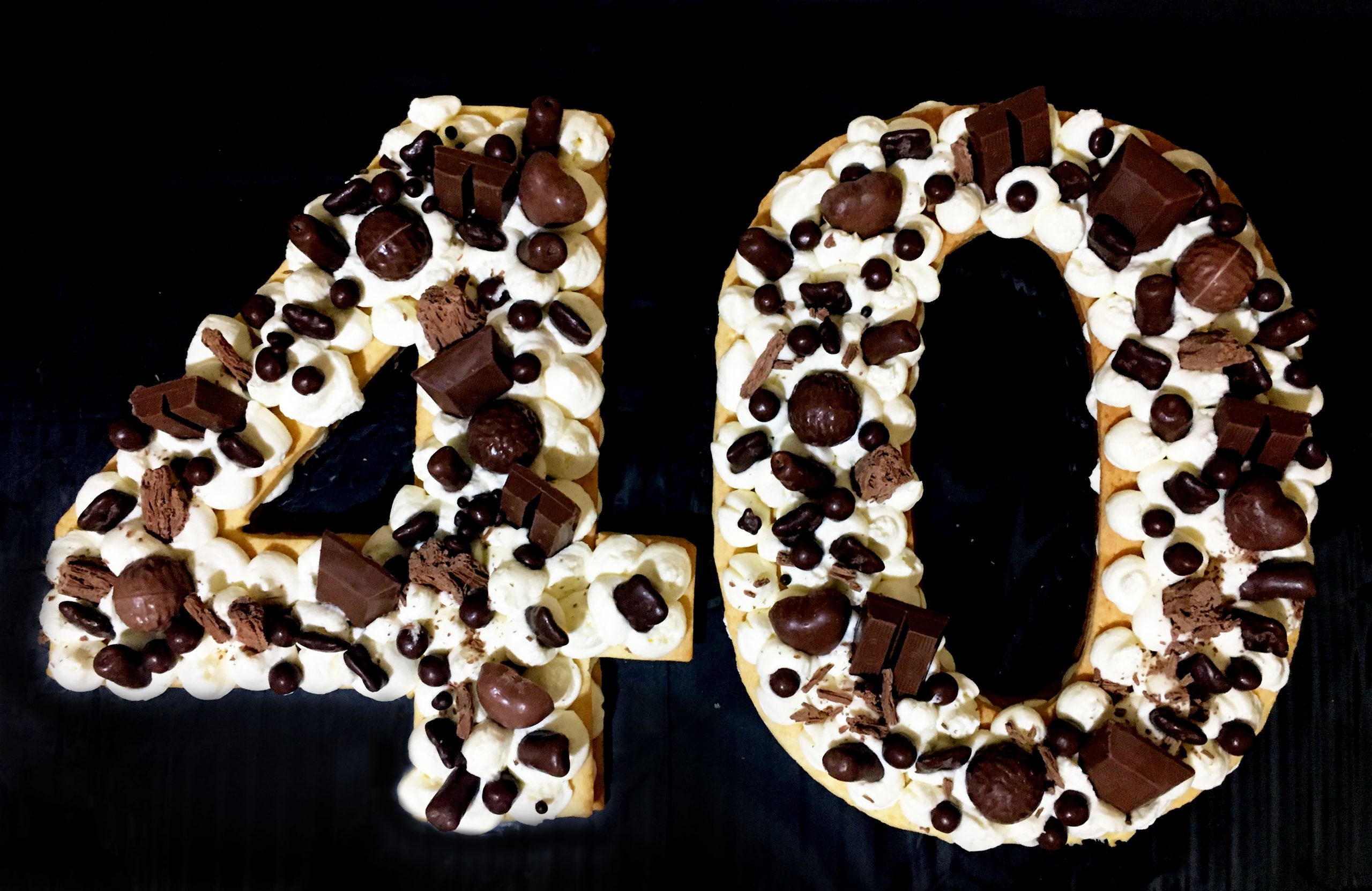 עוגת יום הולדת מספר 40